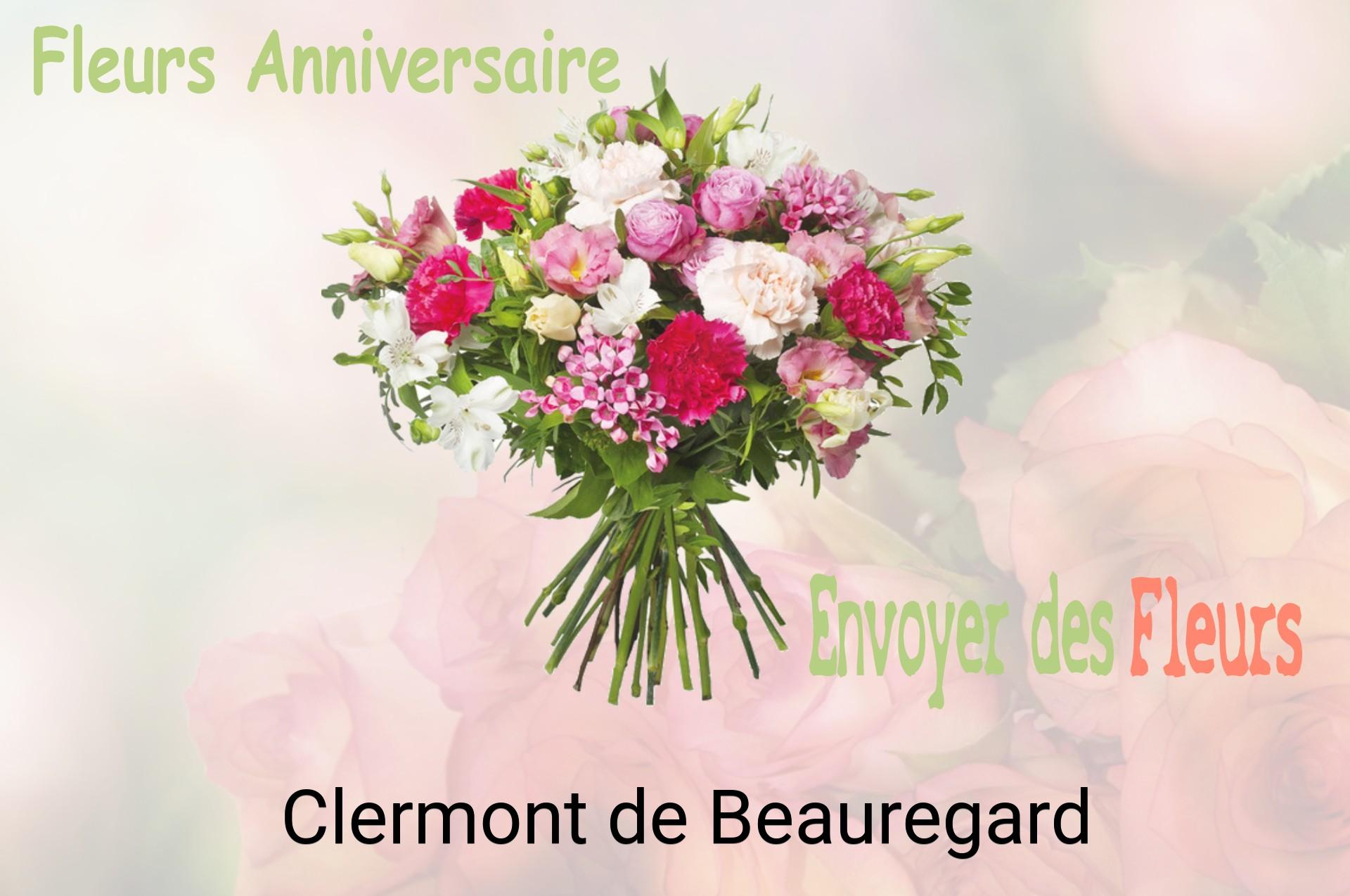 Bouquet de fleurs d’anniversaire livré à Clermont-de-Beauregard