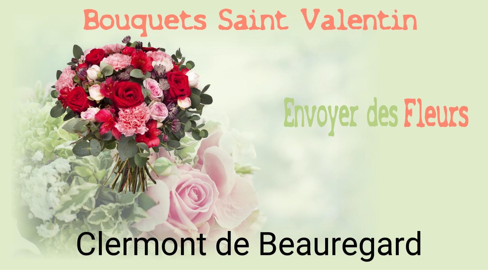 Roses de Saint-Valentin livrées à Clermont-de-Beauregard
